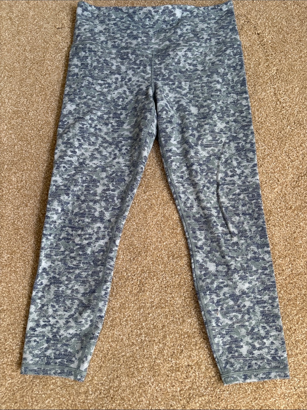 Athleta Shades of Blue-Print Leggings
